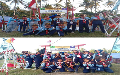 Semangat Juang MI Darul Ulum II di Perkemahan HARJAPRAM ke-64