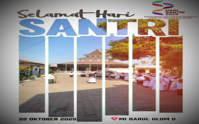 “MI Darul Ulum II Rayakan Hari Santri Nasional, Tanamkan Cinta Agama dan Tanah Air Sejak Dini”